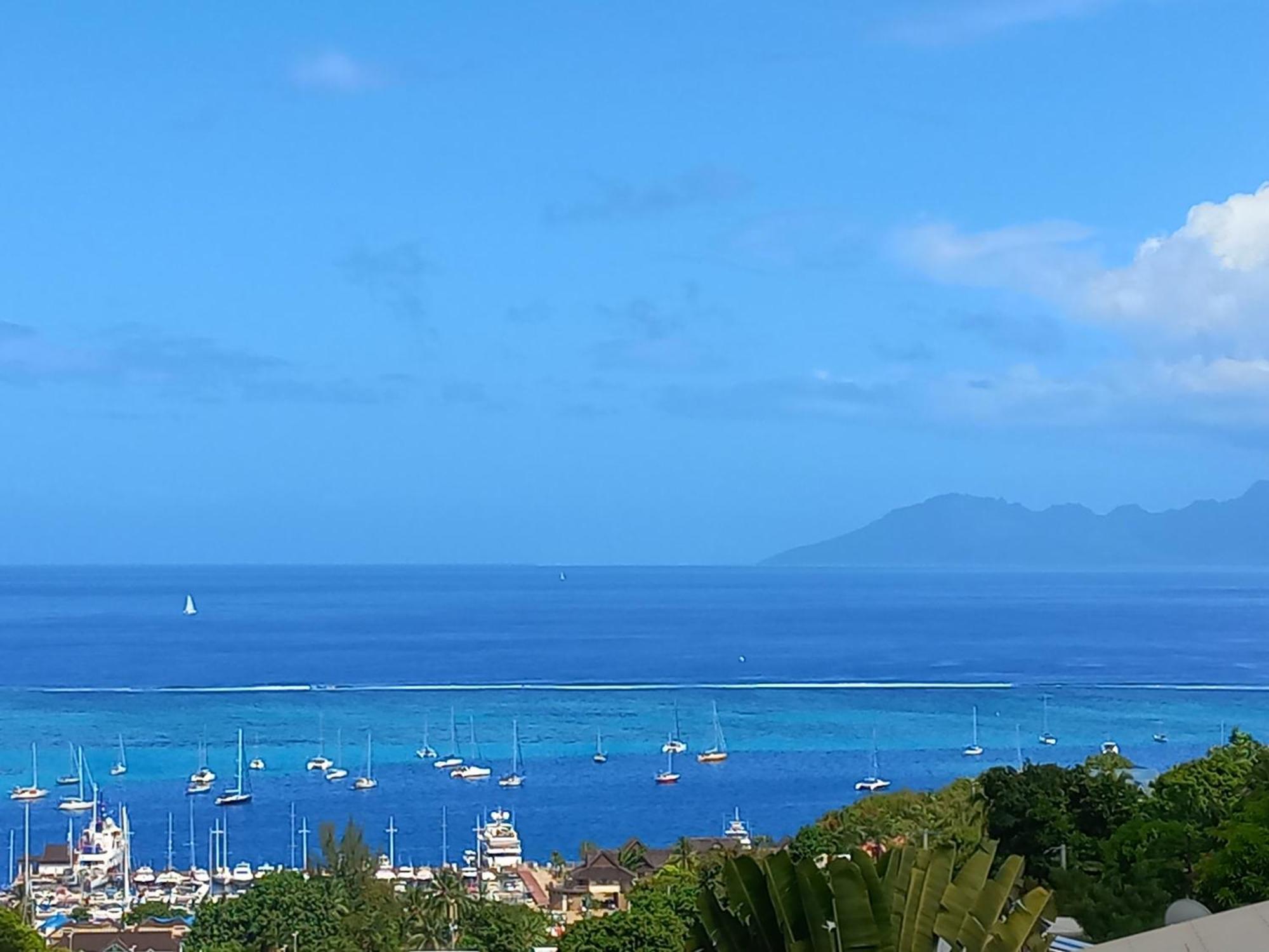 Marina Blue Fabuleux Appartement Vue Lagon Punaauia (Tahiti) Exterior foto