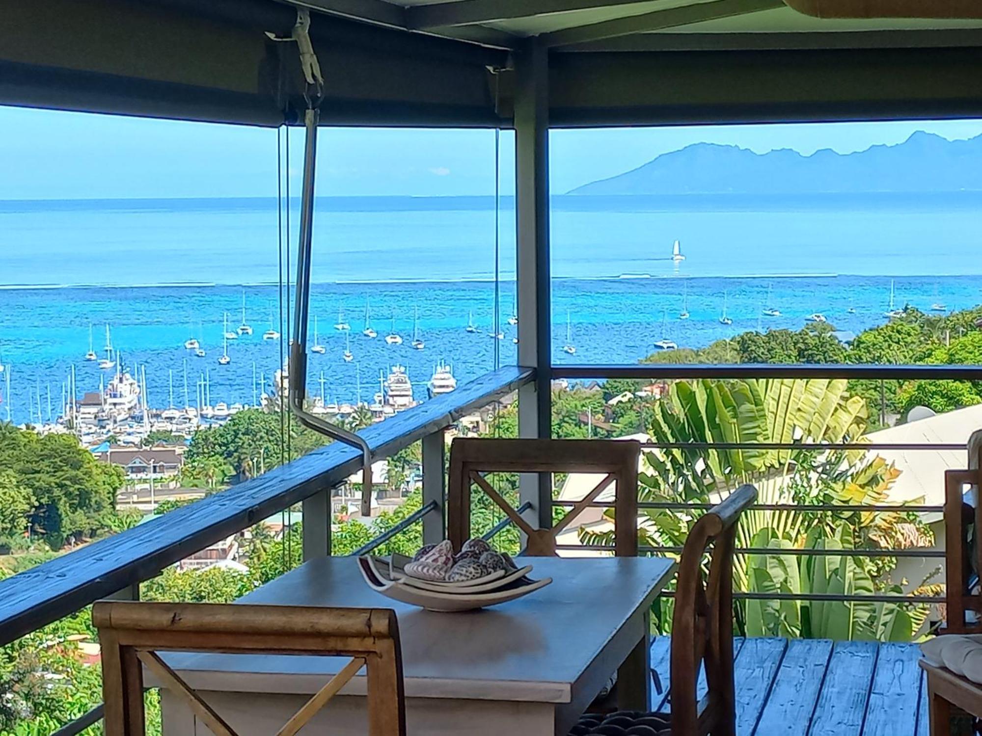 Marina Blue Fabuleux Appartement Vue Lagon Punaauia (Tahiti) Exterior foto