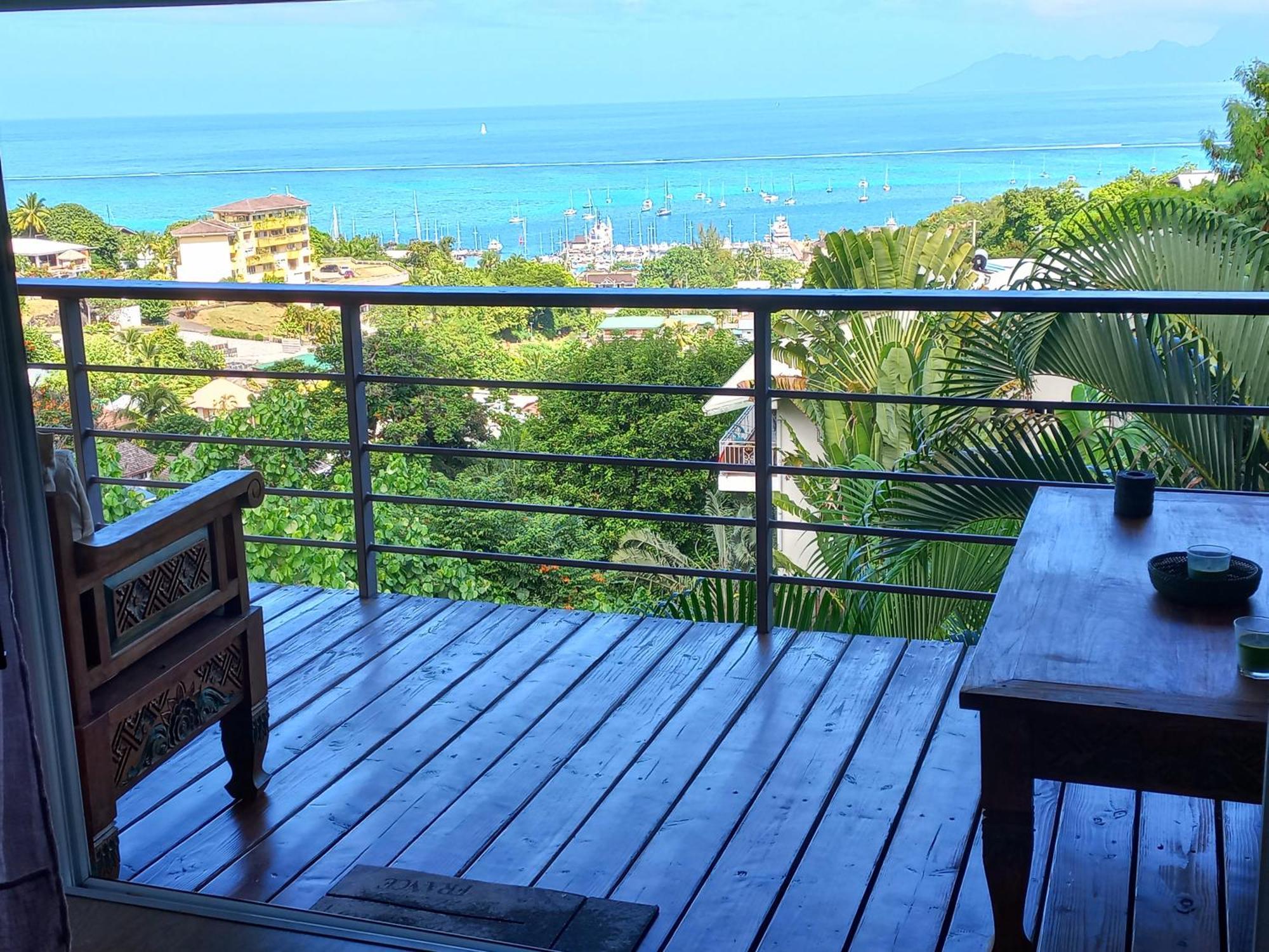 Marina Blue Fabuleux Appartement Vue Lagon Punaauia (Tahiti) Exterior foto